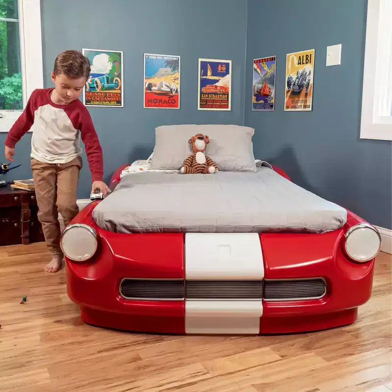 Enfants : passage au lit simple - Rouge