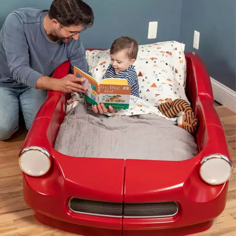 Enfants : passage au lit simple - Rouge