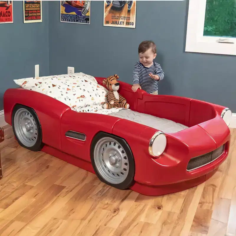 Enfants : passage au lit simple - Rouge