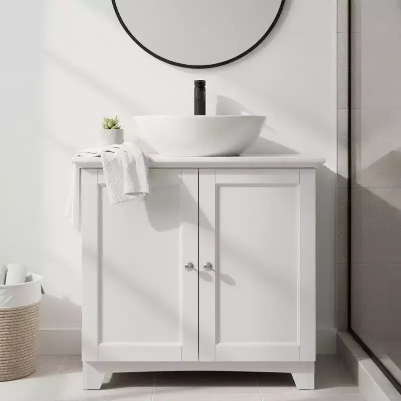 Armoire de rangement à double porte élégante, meuble en bois moderne