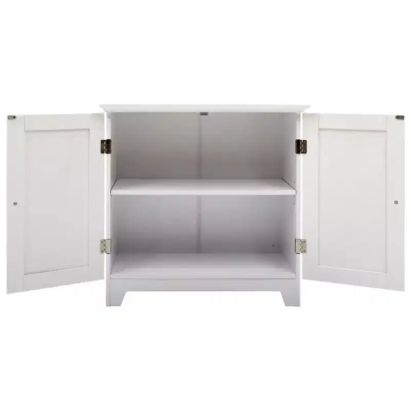 Armoire de rangement à double porte élégante, meuble en bois moderne