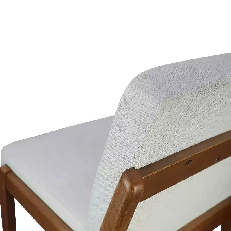 Tabouret de bar moderne en bois d'hévéa rembourré, style médiéval