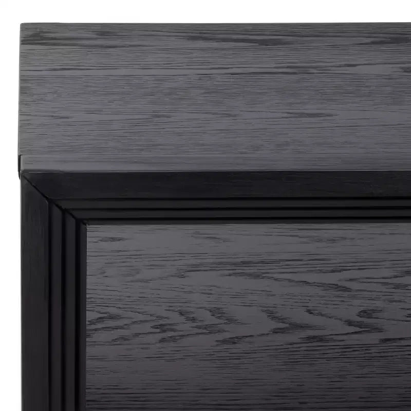 Table de chevet à deux tiroirs