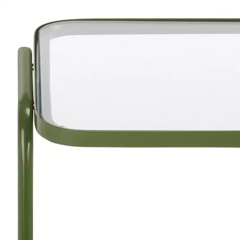 Table d'appoint à double plateau