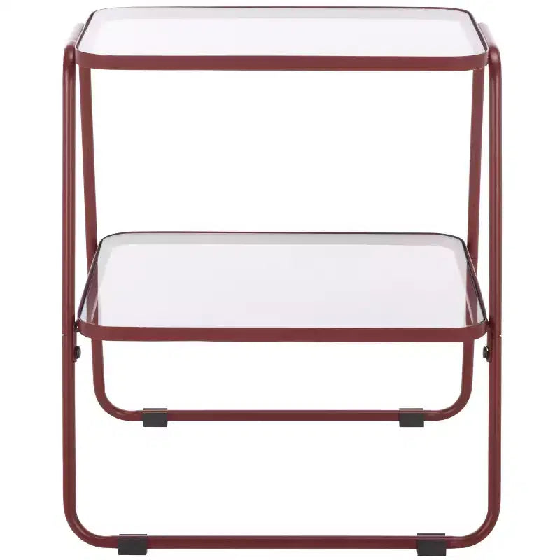 Table d'appoint à double plateau