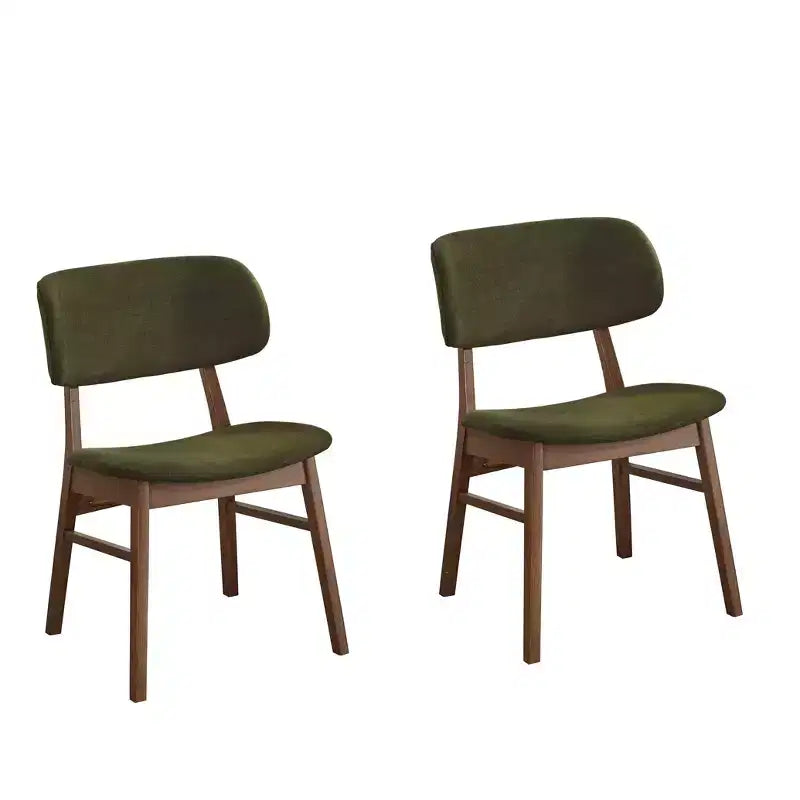 Ensemble table de salle à manger rectangulaire et chaises modernes de style médiéval