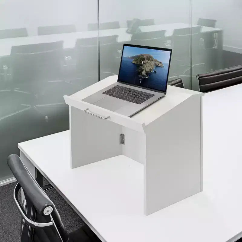 Pupitre de bureau pliable et portable, adapté aux églises et aux écoles.