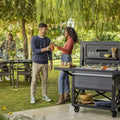 Table de bar roulante d'extérieur, réfrigérateur portable Quart pour patio